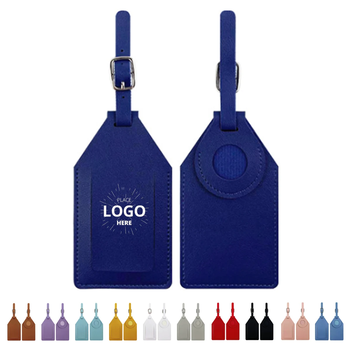 Premium PU Leather Luggage Tag 1