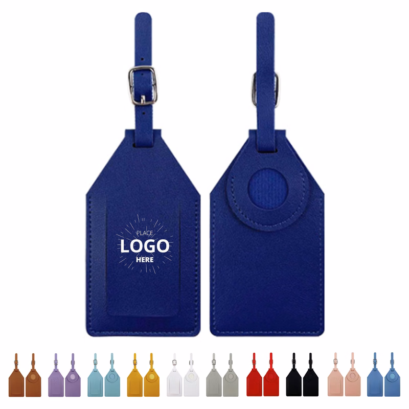 Premium PU Leather Luggage Tag