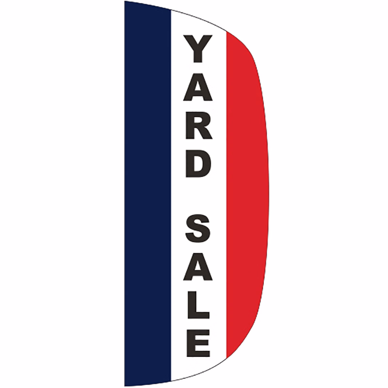 "YARD SALE" 3' x 8' Message Flutter Flag