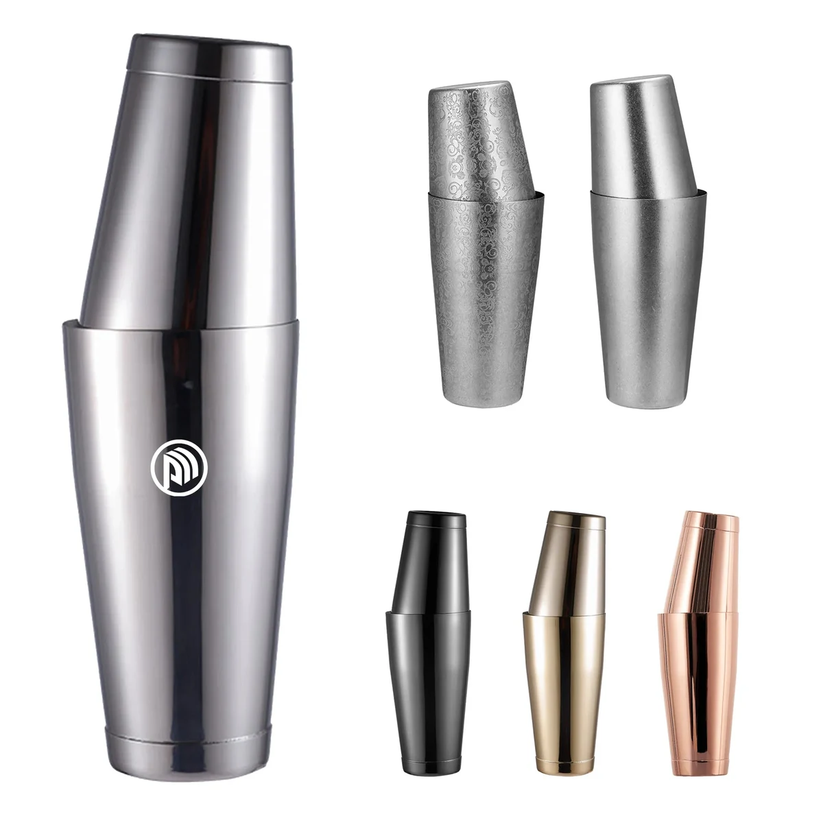 Custom 304 Stainless Steel Boston Shaker 1