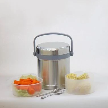 40 oz. Double Wall Stainless Lunch Box 1