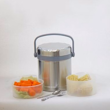 40 oz. Double Wall Stainless Lunch Box