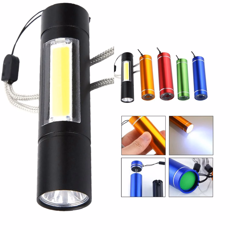 Portable LED Flashlight with Durable Aluminum Build