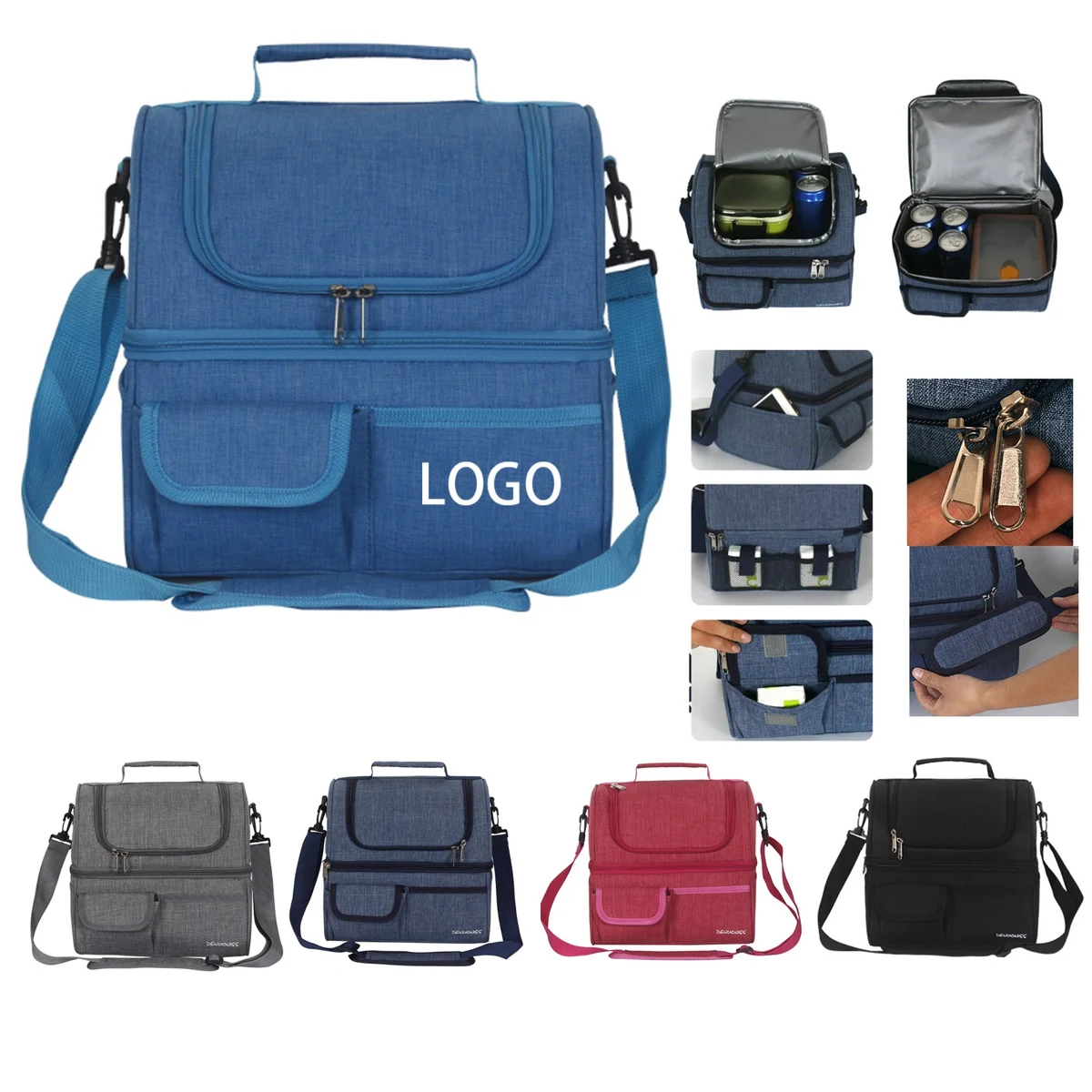 15L Double Layer Cooler Bag 1
