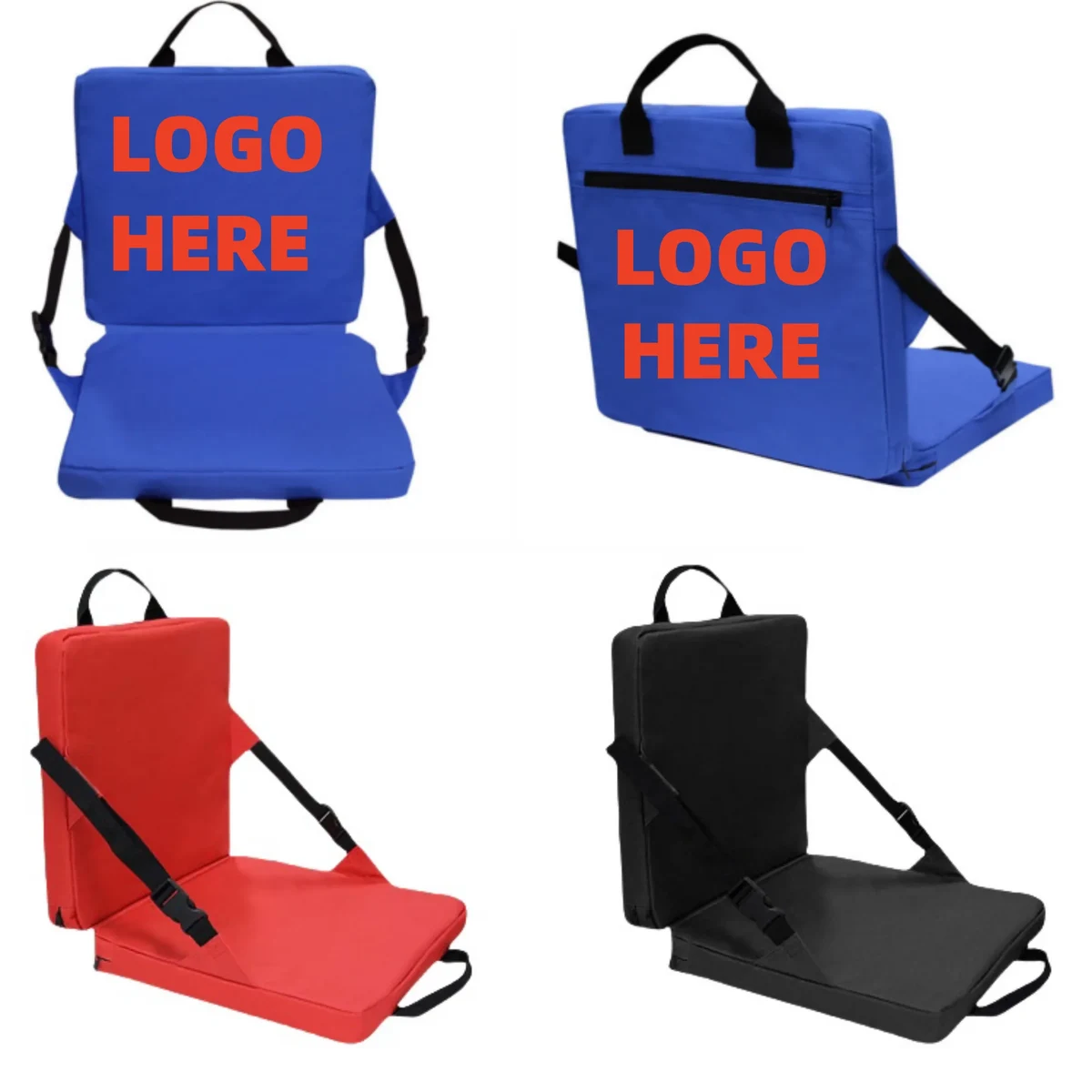 MOQ 10 Folding Stadium Seats With Handles 1