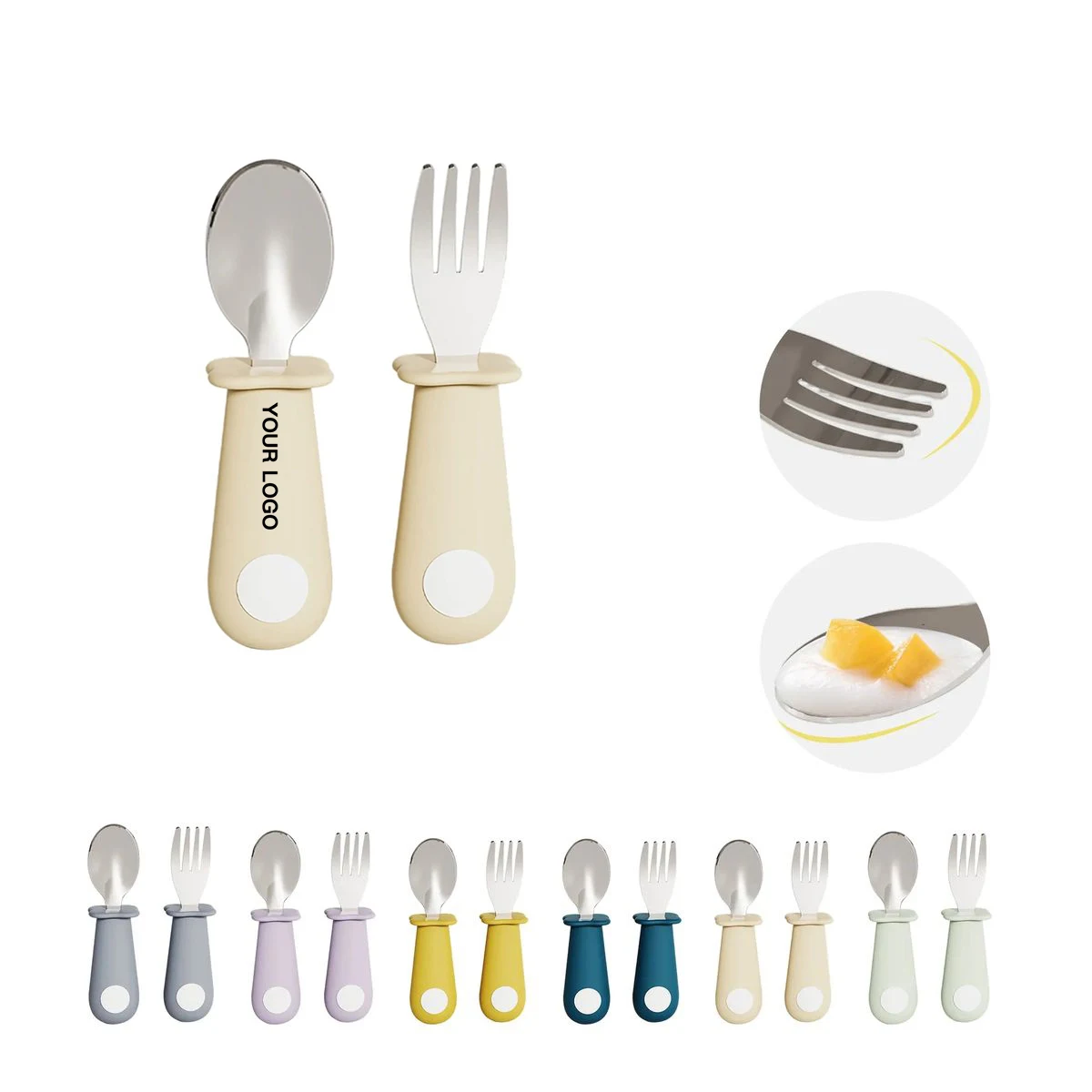 Silicone Baby Tableware Set for Toddlers 1