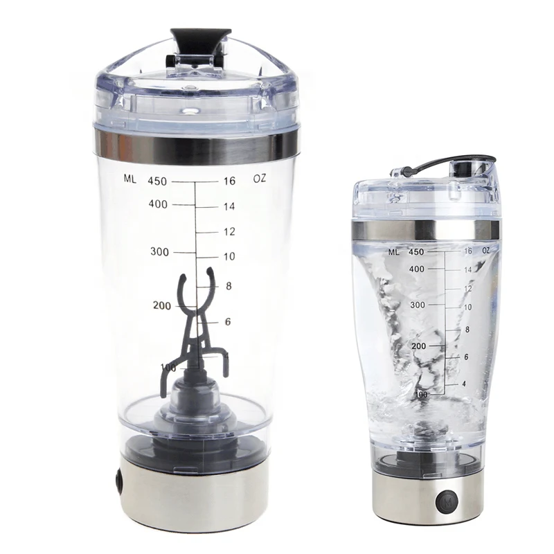 Self-stirring Protin Shaker Smart Shaker Stirring Bottles, custom water bottle with logo imprint 1