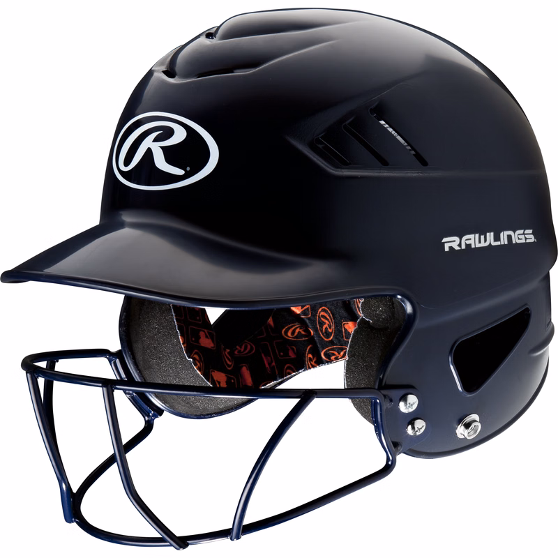 Rawlings Coolflo Batting Helmet with Facemask | Intermediate