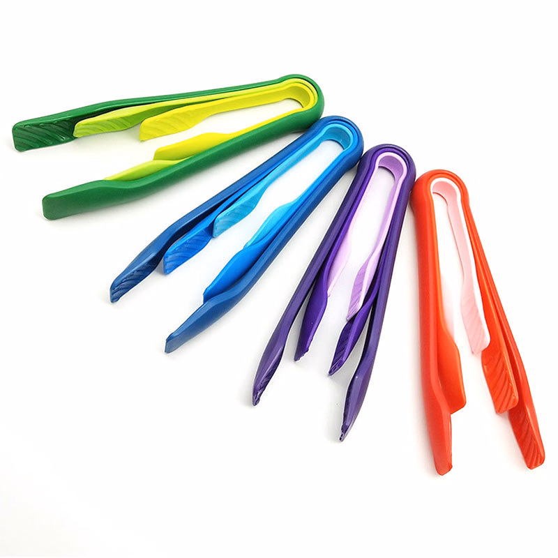 3Pcs Multifunctional Plastic Toaster Tongs