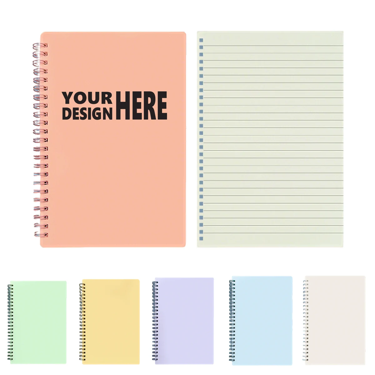 Hardcover Spiral Notebook A5 1