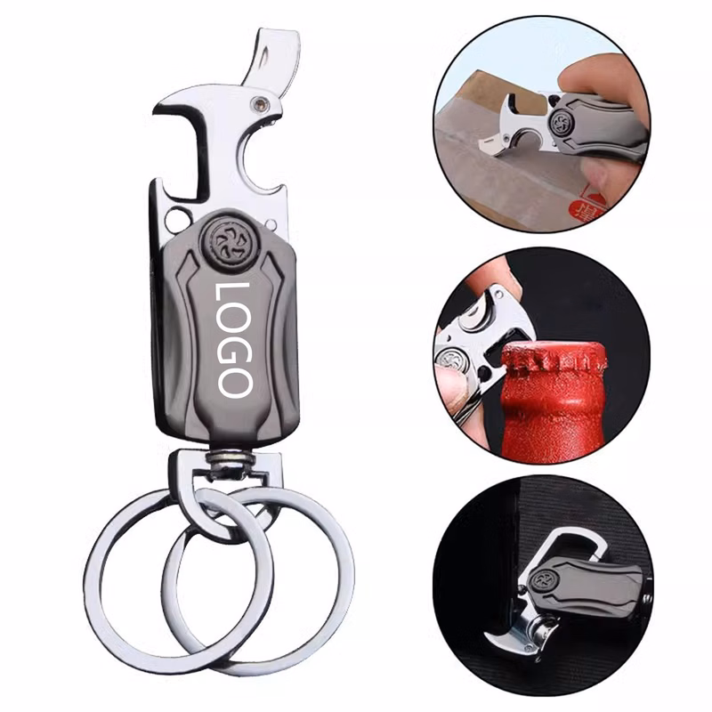 Multi Functional Fingertip Gyro Waist Hanging Keychain