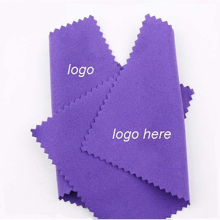 6" x 6" Double-sided Plush Micro-Fiber Cleaning Cloth