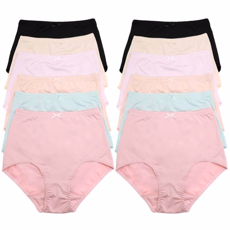 High Waist Classic Briefs - Assorted Colors S-XL