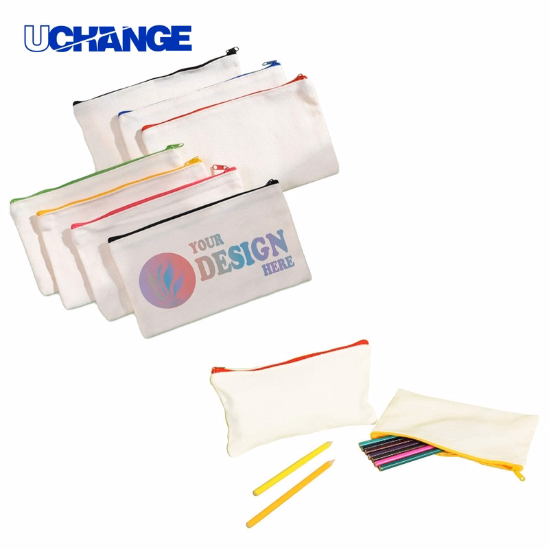 Canvas Pencil Pouch for School and Office Use