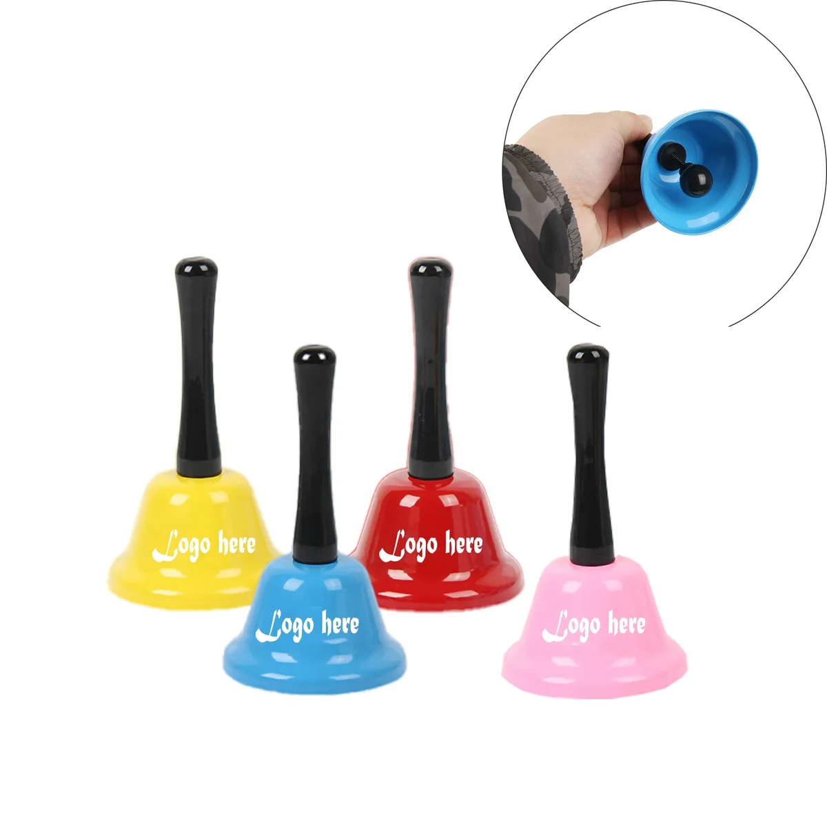 MOQ 100PCS Christmas Hand Bell 1