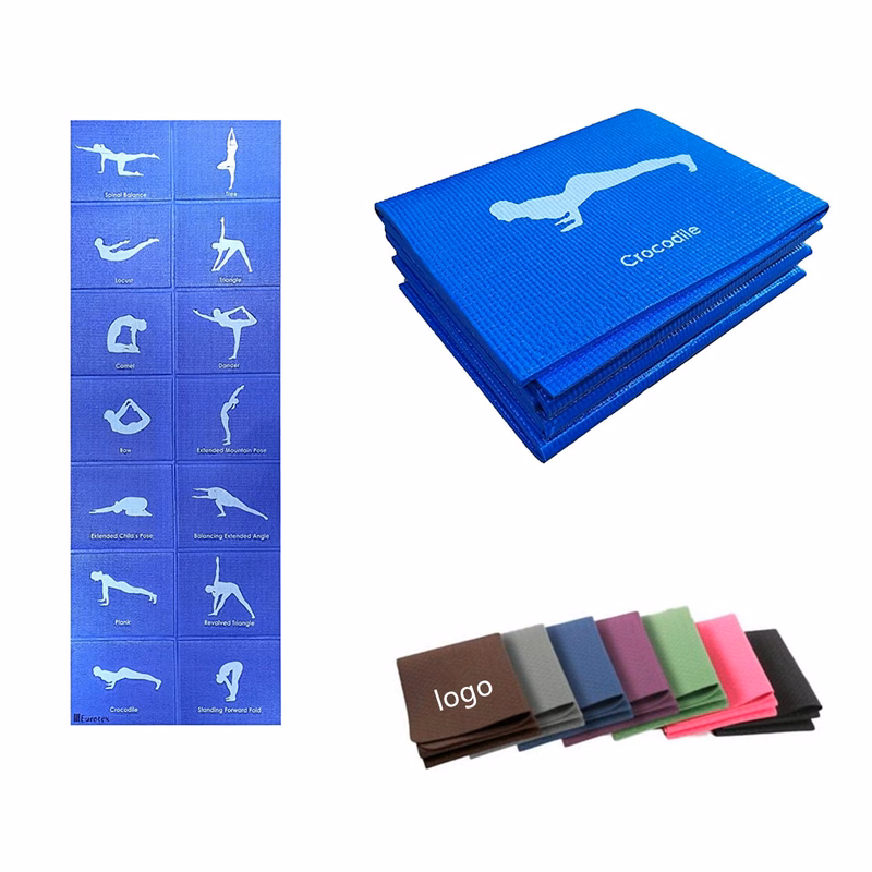 Foldable Thick Non-Slip Exercise Yoga Mat