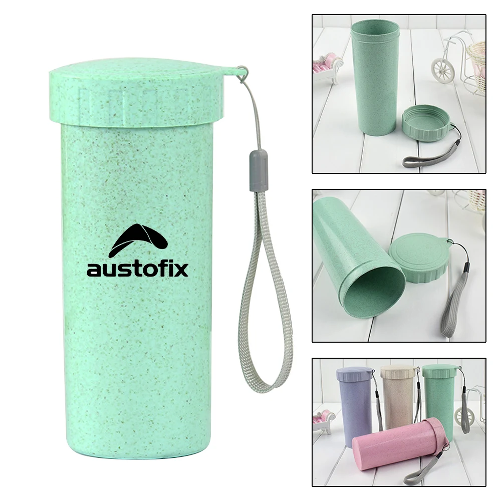 Straw Cup With Rope 1
