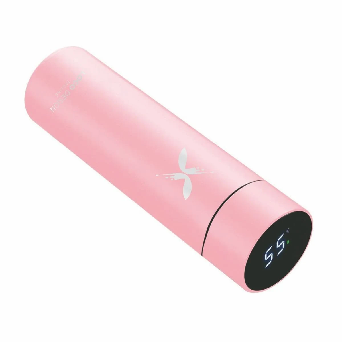 Smart Water Bottle Stainless Steel Vacuum Flask,Travel Mug with Smart LCD Touch Screen, Keep Hot 1