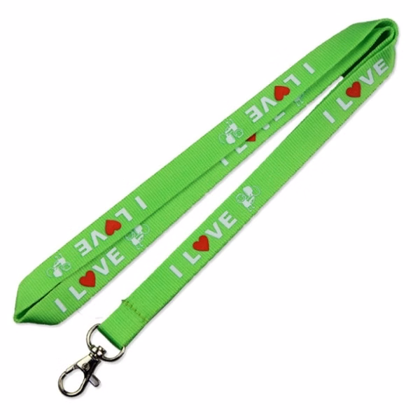 Customized Nylon Lanyard with Lobster Hook