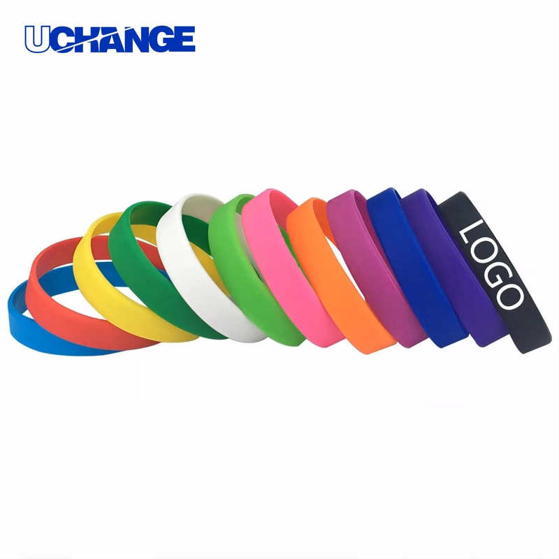 Printed Silicone Motivational Wristband