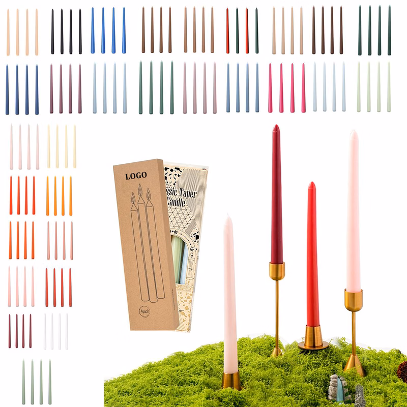 4 Pack Taper Candles