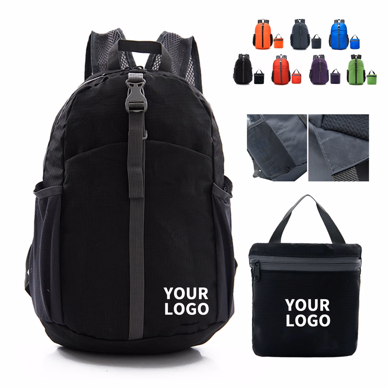 Foldable Waterproof Daypack Compact Storage 18.9" Length X 4.3" Width