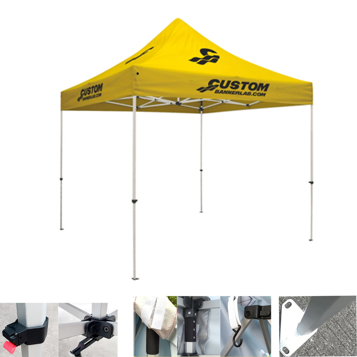 6.5x6.5' Custom Pop-Up Canopy Tent Kit 1
