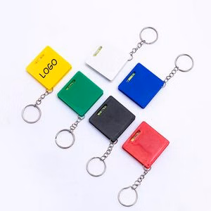 Small Tape Measure Keychains With Level Vial