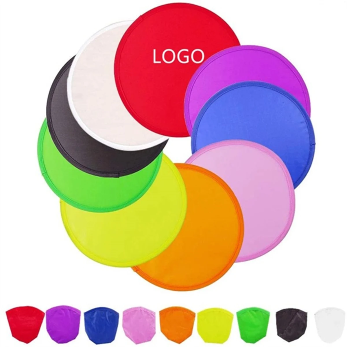 Pop Up Folding Nylon Disc Fan 1