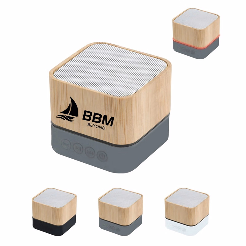 Bamboo Square Wireless Speaker