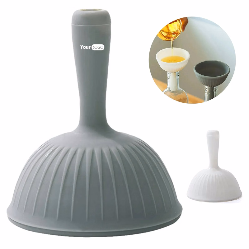 Silicone Kitchen liquid dispensing funnel