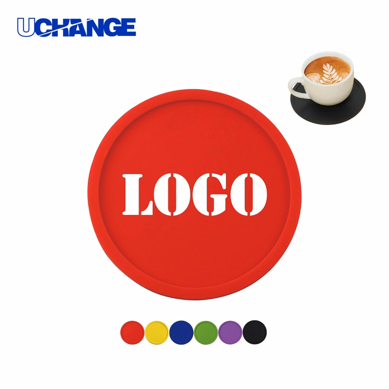 Round Silicone Coaster Mat