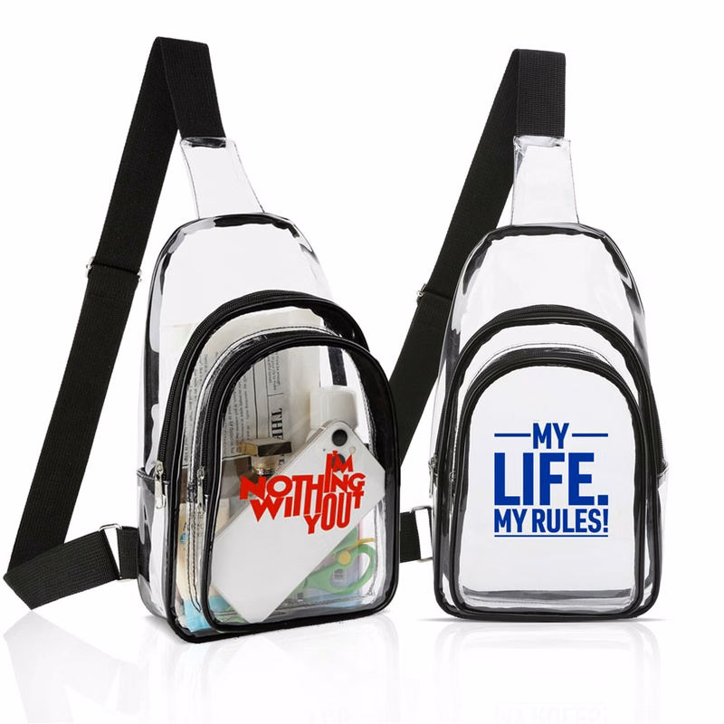 Crossbody Clear Sling Backpack