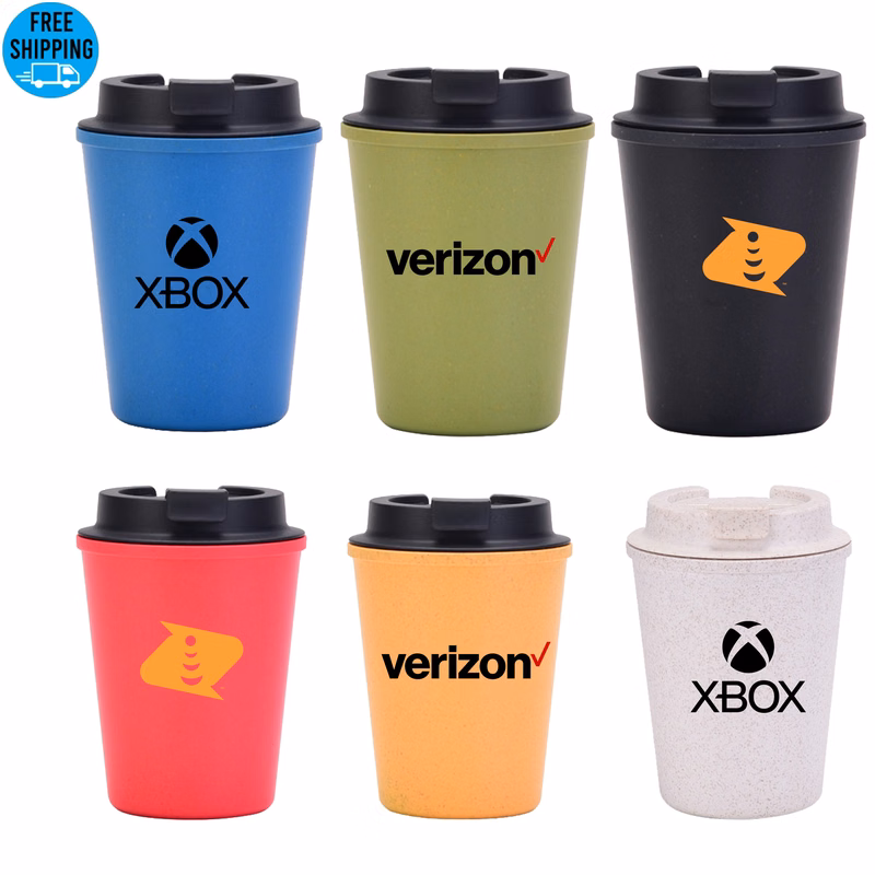 12oz Wheat Coffee Cup-Ocean