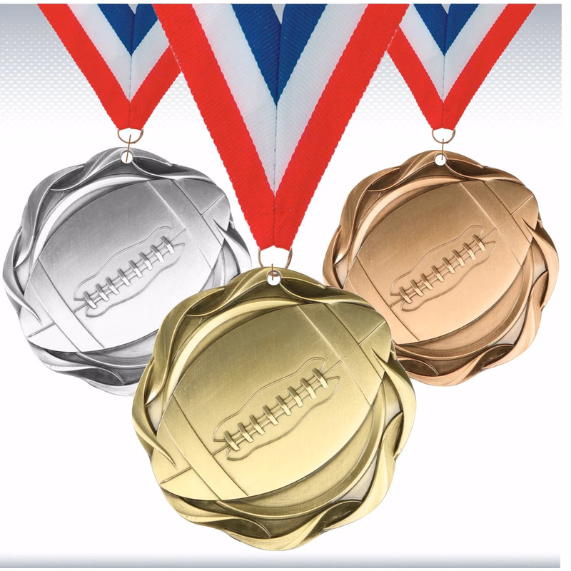 3" Fusion Football Medal