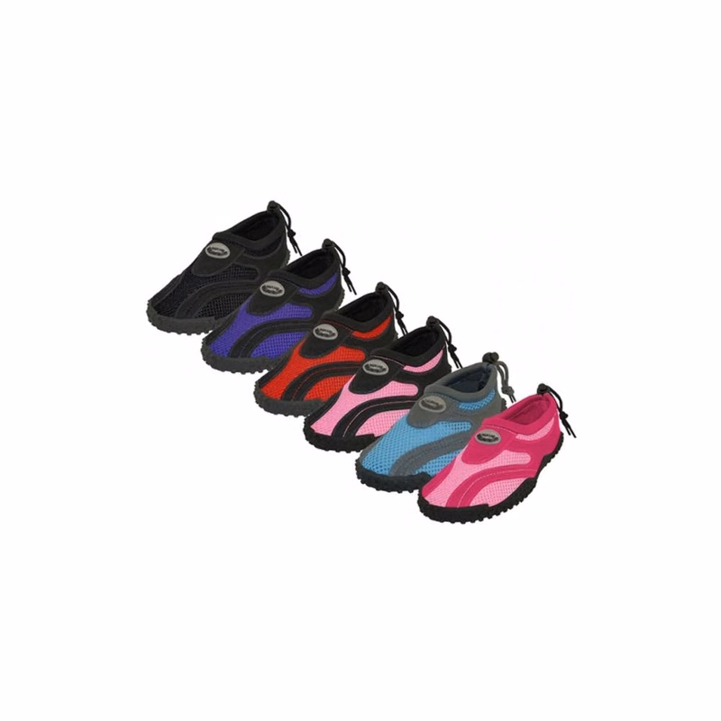 Women's Aqua Sock Shoes - Size 5-10 Rubber Bottom