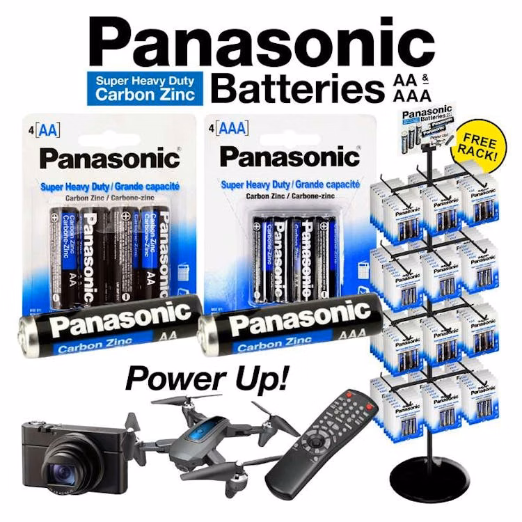 Panasonic AA & AAA Batteries