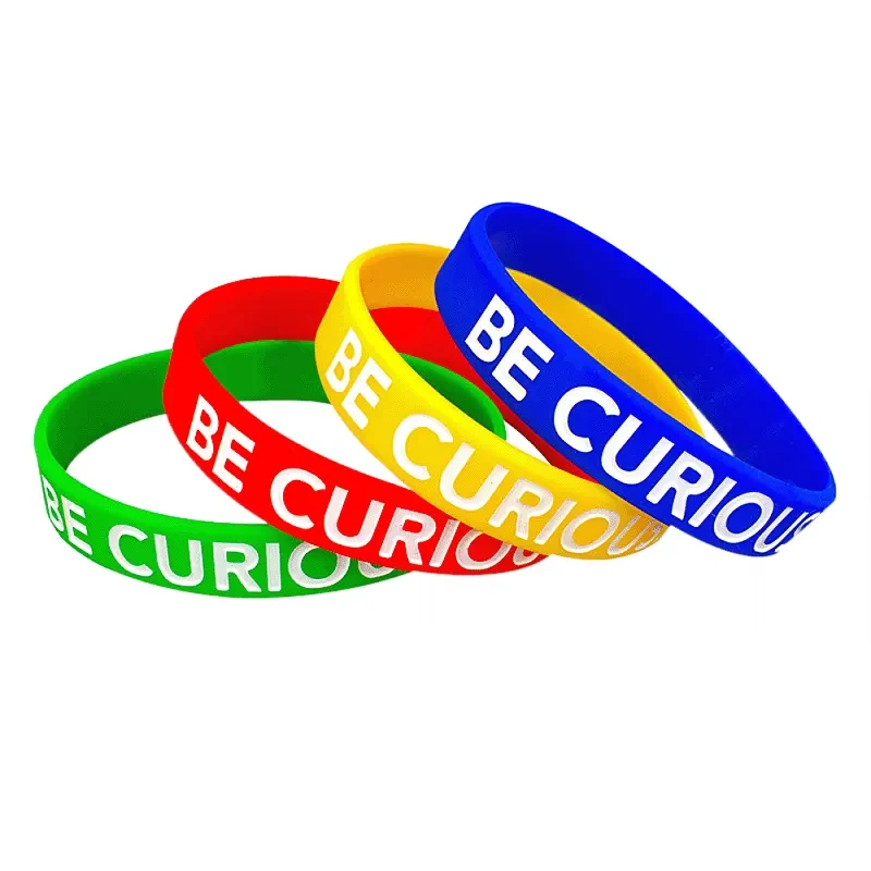 8" Circumference Silicone Wristband 1