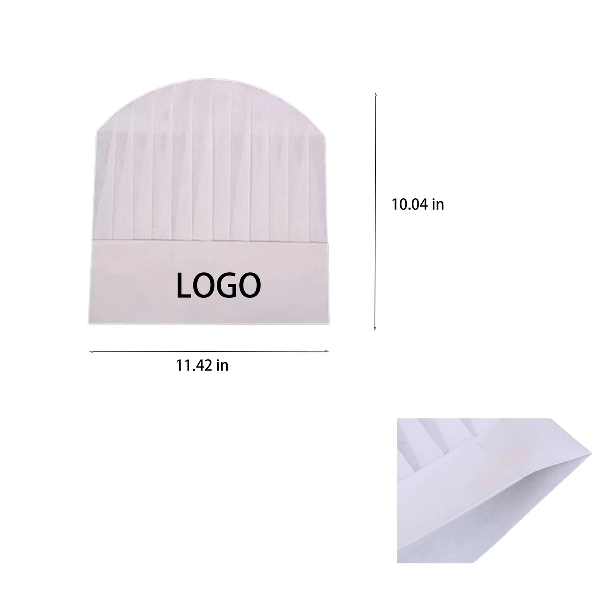 Disposable Non-Woven Chef'S Hat 1