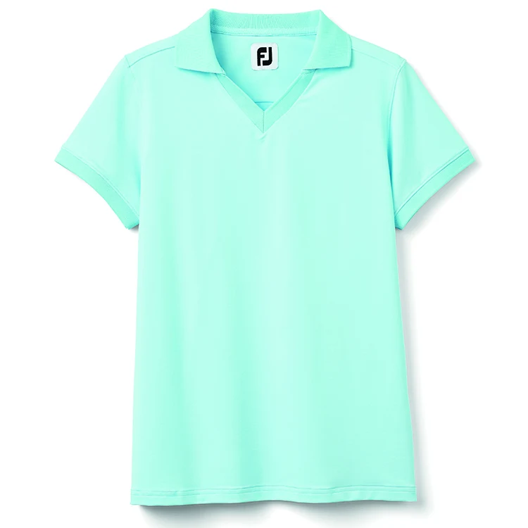 FootJoy Ladies Open Collar End on End Shirt 1
