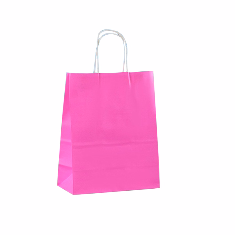 Solid Color Kraft Gift Bag For All Occasions