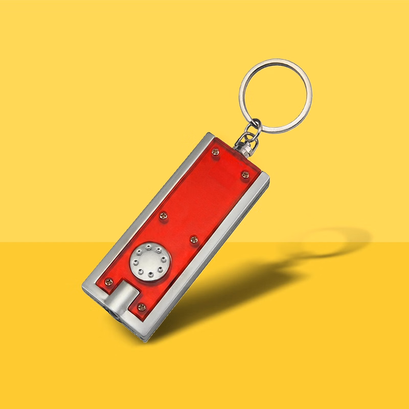 Custom Rectangle LED Light Keychains