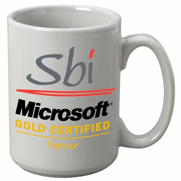 15 oz. Light Gray Maxi Ceramic Mug