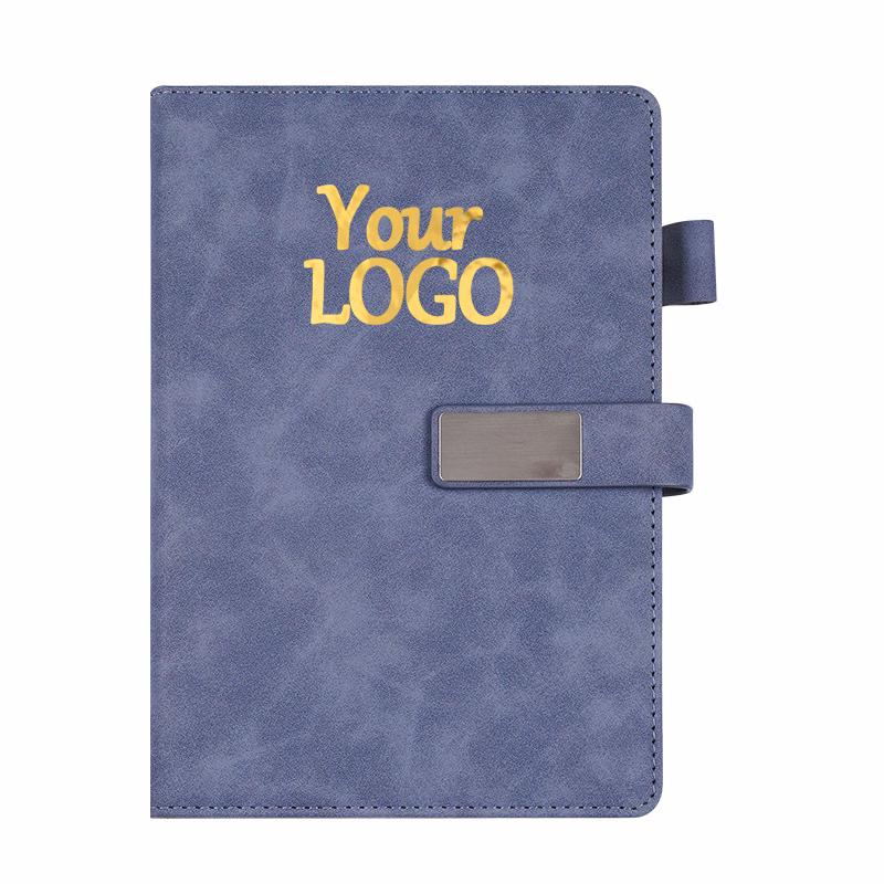 Leather Magnetic Clasp Notebook
