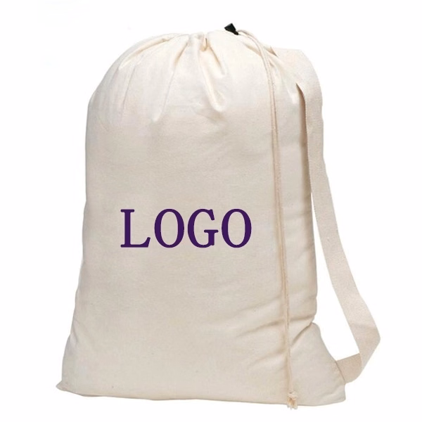 Large Cotton Laundry Bag