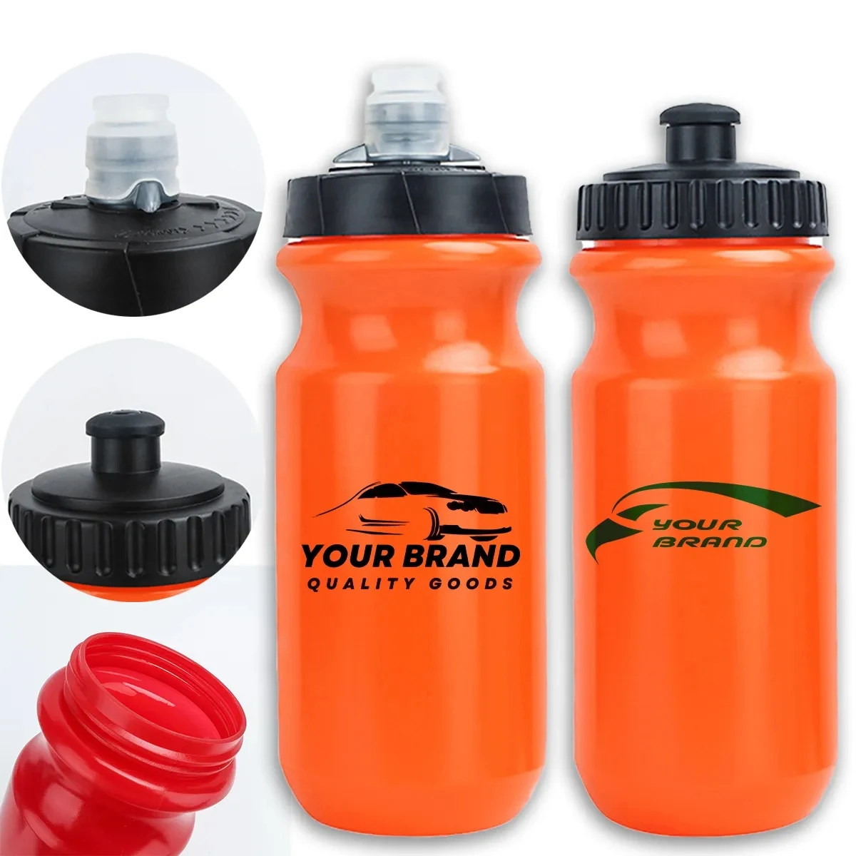 18oz Large Capacity portable anti-fall Sports Water Bottles 1