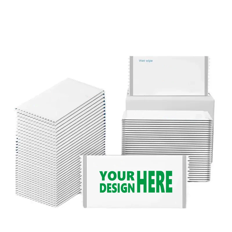 Customizable Pre-Moistened Disposable Wipes 1