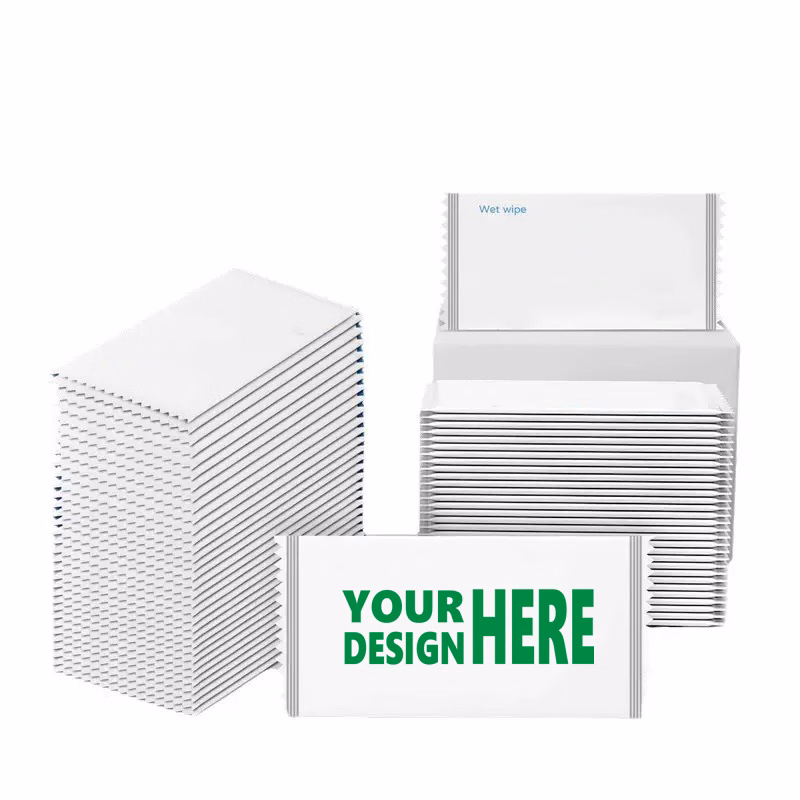 Customizable Pre-Moistened Disposable Wipes