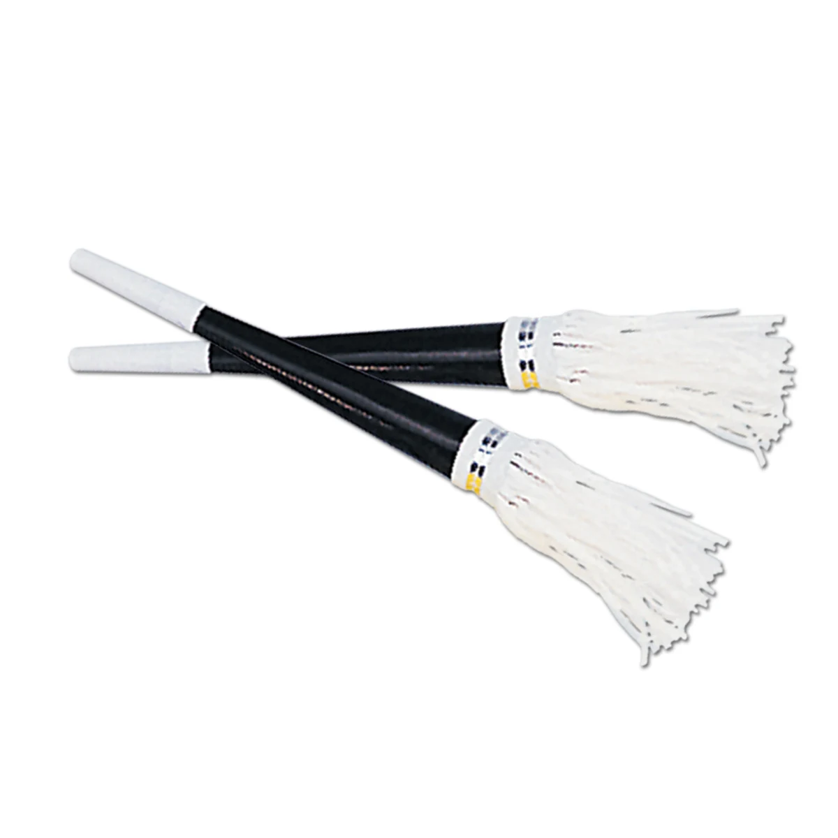 Black Party Horns w/ White Tassel 1