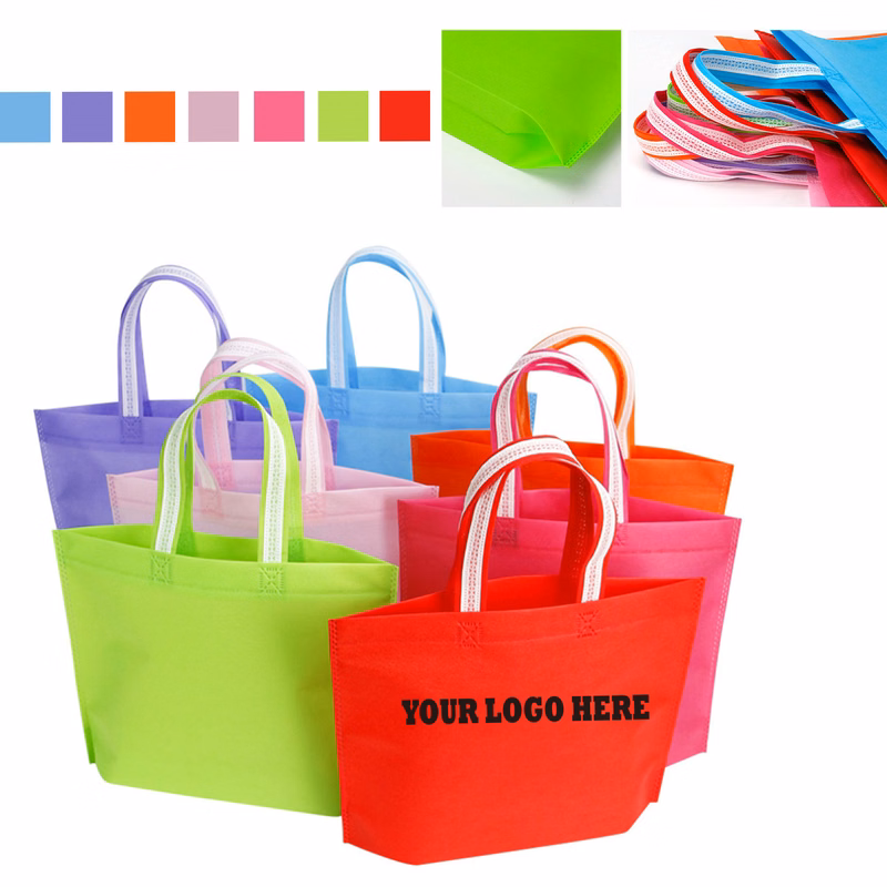 Multiple Color High Load-Bearing Non-Woven Tote Bags
